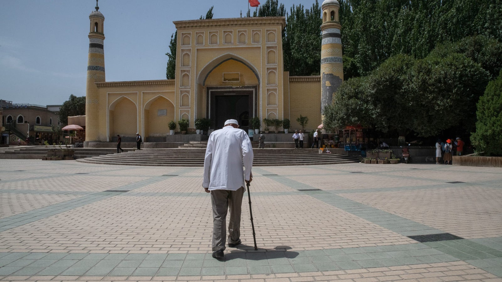 A mosque in Kashgar, China.