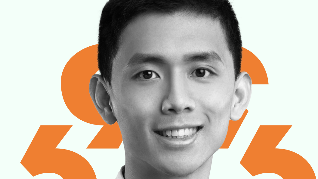 A collage image with a headshot of Bor Hung Chong.