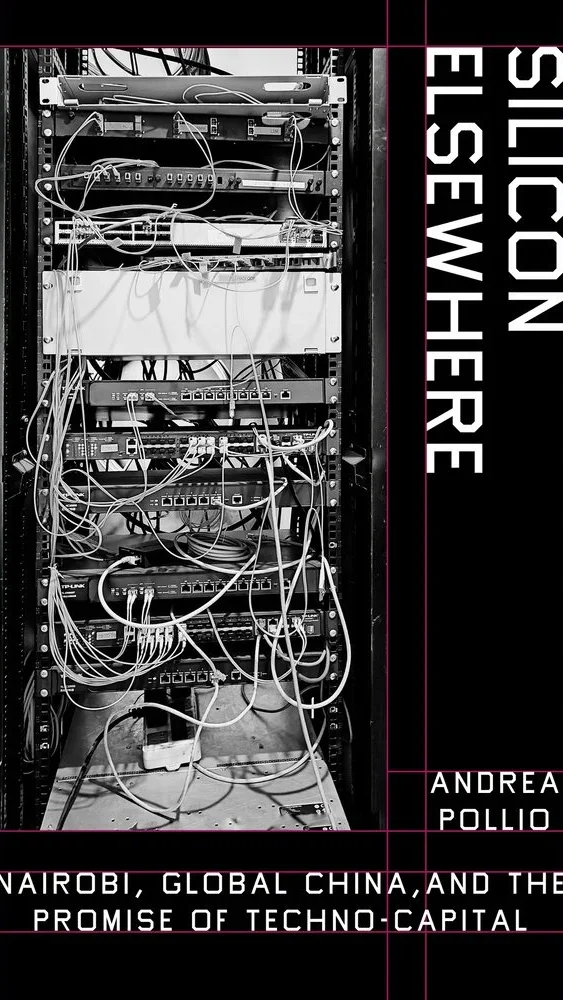 A close-up of a tangled network of cables and connections in a server room, with the book title and author prominently displayed.